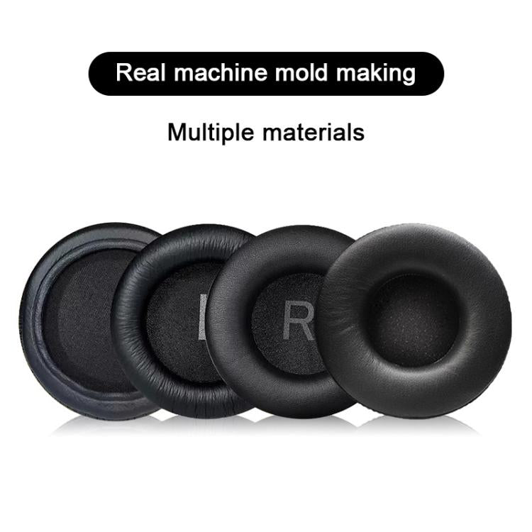 1 Pair Protein Leather Replacement Earpads For AKG K52 / K72 / K92(Black) - Earmuff & Pad by buy2fix | Online Shopping UK | buy2fix