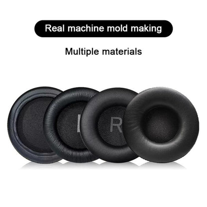 1 Pair Protein Leather Replacement Earpads For AKG K52 / K72 / K92(Black) - Earmuff & Pad by buy2fix | Online Shopping UK | buy2fix
