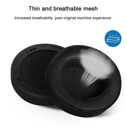 2pcs Protein Leather Replacement Earpads For AKG K812 Pro(Black) - Earmuff & Pad by buy2fix | Online Shopping UK | buy2fix