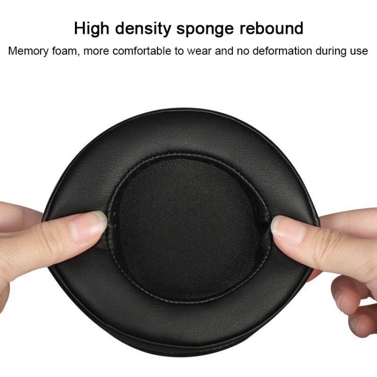 2pcs Protein Leather Replacement Earpads For AKG K812 Pro(Black) - Earmuff & Pad by buy2fix | Online Shopping UK | buy2fix