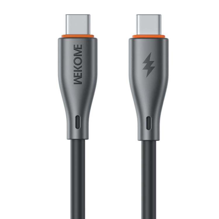 WK WDC-68 Kinkong Flash Series 1m 65W PVC Fast Charging Data Cable, Interface:Type-C to Type-C(Black) - USB-C & Type-C Cable by WK | Online Shopping UK | buy2fix