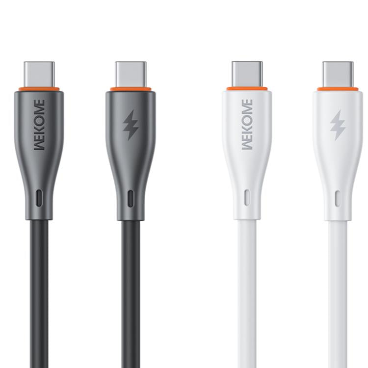 WK WDC-68 Kinkong Flash Series 1m 65W PVC Fast Charging Data Cable, Interface:Type-C to Type-C(Black) - USB-C & Type-C Cable by WK | Online Shopping UK | buy2fix