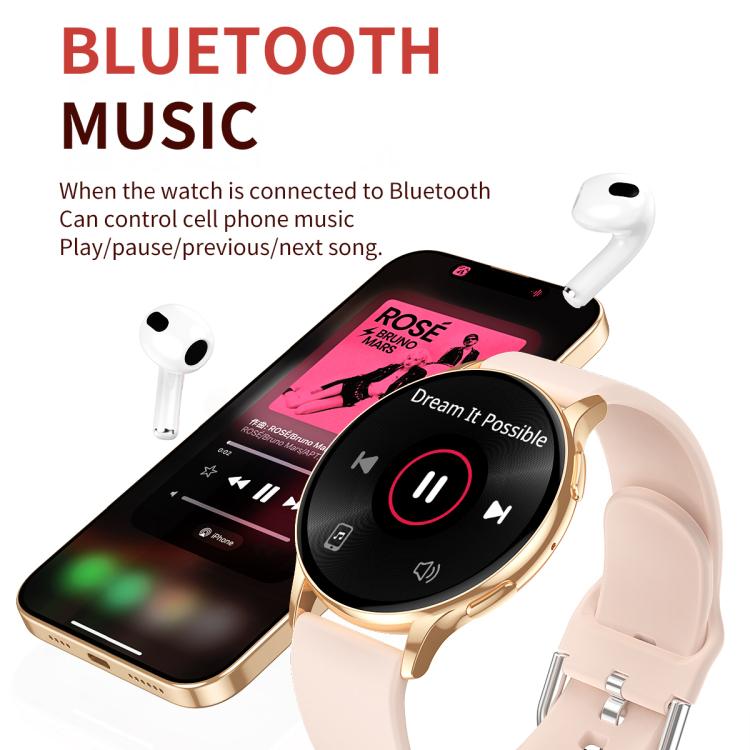 CY29 1.32 inch AMOLED Screen Female Smart Watch Supports COFIT APP(Silver) - Smart Watches by buy2fix | Online Shopping UK | buy2fix