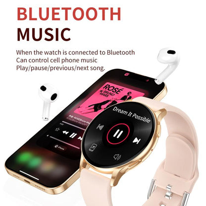 CY29 1.32 inch AMOLED Screen Female Smart Watch Supports COFIT APP(Silver) - Smart Watches by buy2fix | Online Shopping UK | buy2fix