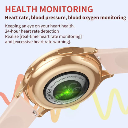 CY29 1.32 inch AMOLED Screen Female Smart Watch Supports COFIT APP(Silver) - Smart Watches by buy2fix | Online Shopping UK | buy2fix