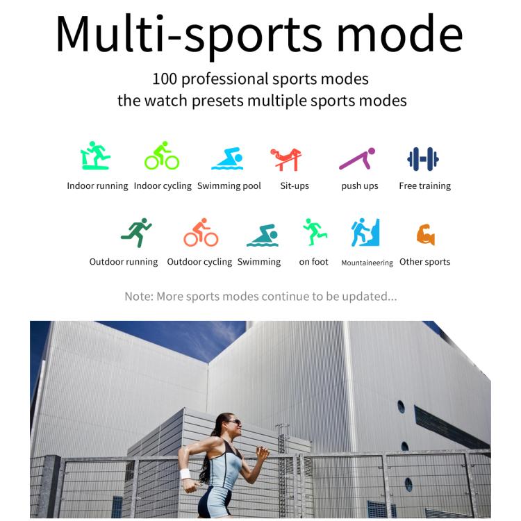 CY32 1.39 inch IPS Screen Sports Smart Watch Supports BT Call / COFIT APP(Black) - Smart Watches by buy2fix | Online Shopping UK | buy2fix