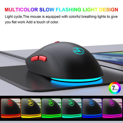 HXSJ T20 2.4GHz Rechargeable Wireless Mouse(Black) - Wireless Mice by HXSJ | Online Shopping UK | buy2fix