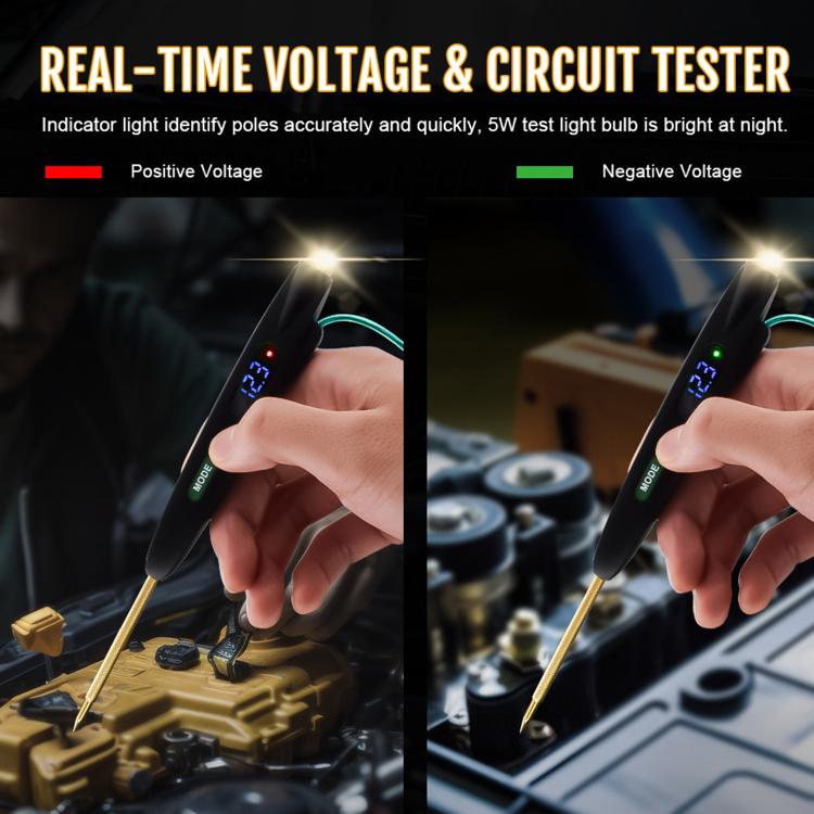 Vgate VT100 Car Multifunctional Electrical Circuit Tester Voltage Probe Pen - Electronic Test by Vgate | Online Shopping UK | buy2fix