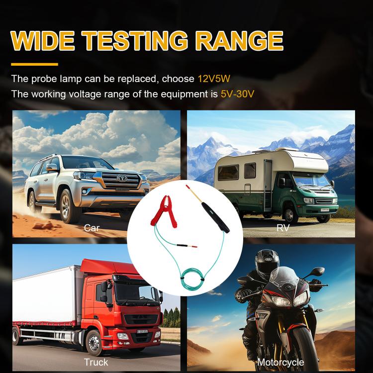 Vgate VT100 Car Multifunctional Electrical Circuit Tester Voltage Probe Pen - Electronic Test by Vgate | Online Shopping UK | buy2fix