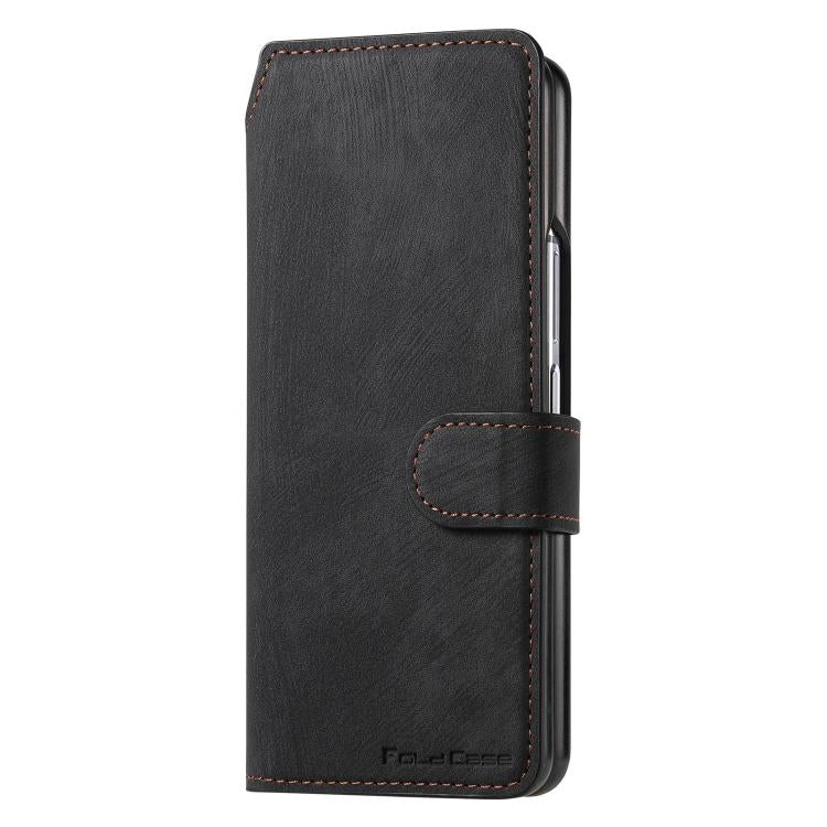 For Samsung Galax Z Fold7 5G CaseNeo MagSafe RFID Anti-theft Retro Leather Phone Case(Black) - Galaxy Z Fold7 5G Cases by CaseNeo | Online Shopping UK | buy2fix