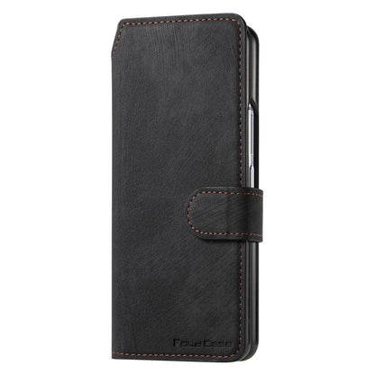 For Samsung Galax Z Fold7 5G CaseNeo MagSafe RFID Anti-theft Retro Leather Phone Case(Black) - Galaxy Z Fold7 5G Cases by CaseNeo | Online Shopping UK | buy2fix