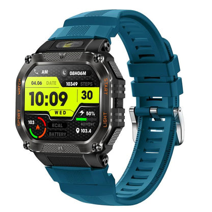 HT34 1.75 inch IPS Screen 3ATM Outdoor Sports BT Smart Watch(Blue) - Smart Watches by buy2fix | Online Shopping UK | buy2fix