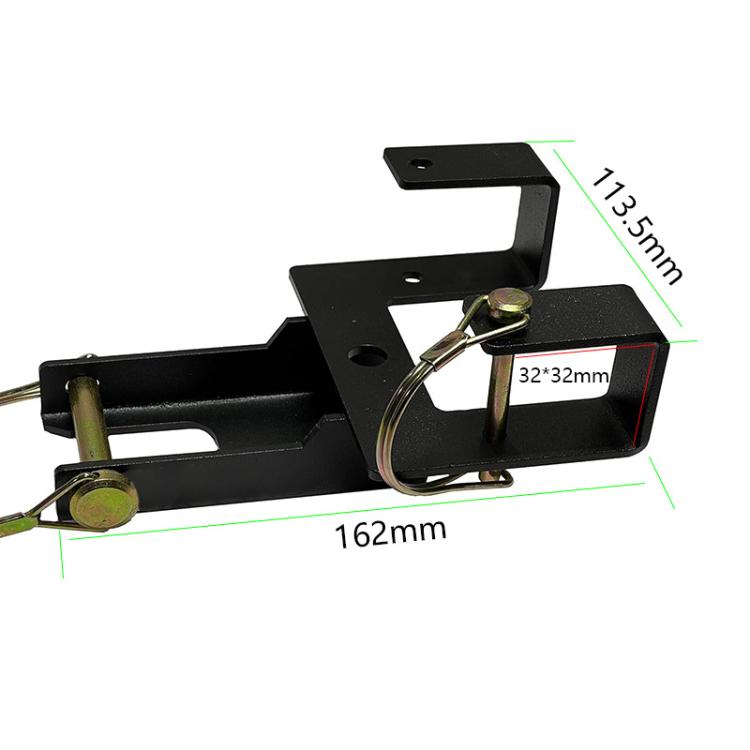 Trailer Towing Hook Trash Can Towing Bracket with Removable Pin - Towing Bars by buy2fix | Online Shopping UK | buy2fix