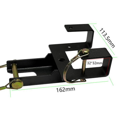 Trailer Towing Hook Trash Can Towing Bracket with Removable Pin - Towing Bars by buy2fix | Online Shopping UK | buy2fix
