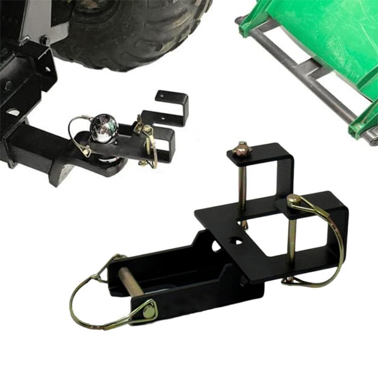 Trailer Towing Hook Trash Can Towing Bracket with Removable Pin - Towing Bars by buy2fix | Online Shopping UK | buy2fix