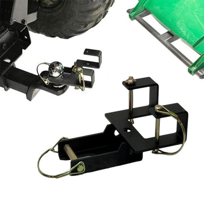 Trailer Towing Hook Trash Can Towing Bracket with Removable Pin - Towing Bars by buy2fix | Online Shopping UK | buy2fix