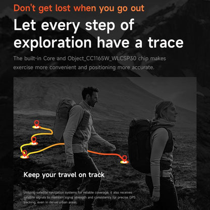 KC91 1.39 inch IPS Screen 3ATM Outdoor GPS Smart Watch with Flashlight(Pink) - Smart Watches by buy2fix | Online Shopping UK | buy2fix