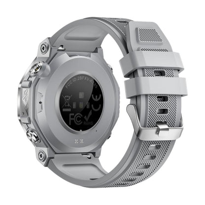 KT85 1.43 inch Screen 5ATM Outdoor Sports Smart Watch with Strong Flashlight(Grey) - Smart Watches by buy2fix | Online Shopping UK | buy2fix