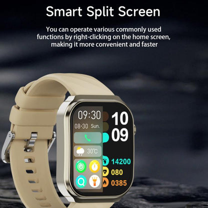 U13 2.2 inch IPS Curved Screen Smart Watch Supports BT Call(Gold) - Smart Watches by buy2fix | Online Shopping UK | buy2fix