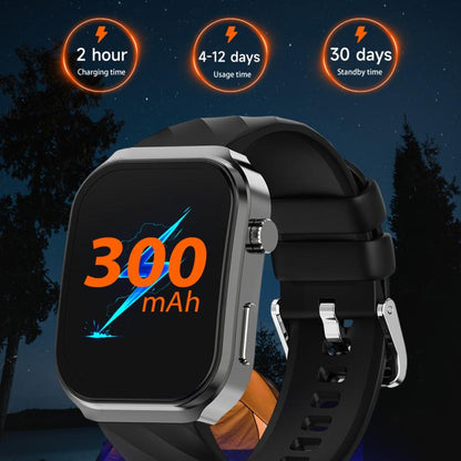 U13 2.2 inch IPS Curved Screen Smart Watch Supports BT Call(Black) - Smart Watches by buy2fix | Online Shopping UK | buy2fix