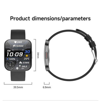 U17 1.85 inch Ultra-thin Curved Screen IP68 Sports Smart Watch(Rose Gold) - Smart Watches by buy2fix | Online Shopping UK | buy2fix