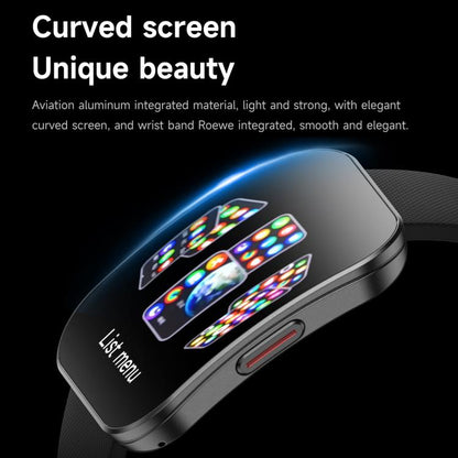 U17 1.85 inch Ultra-thin Curved Screen IP68 Sports Smart Watch(Black) - Smart Watches by buy2fix | Online Shopping UK | buy2fix