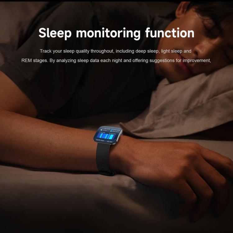 U17 1.85 inch Ultra-thin Curved Screen IP68 Sports Smart Watch(Black) - Smart Watches by buy2fix | Online Shopping UK | buy2fix