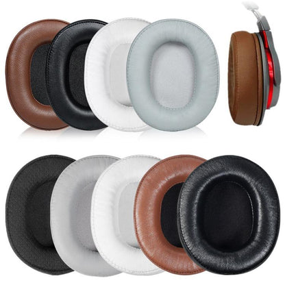 2pcs Sponge Earmuffs Replacement Earpads For ATH-MSR7, Style:Brown Lambskin - Earmuff & Pad by buy2fix | Online Shopping UK | buy2fix
