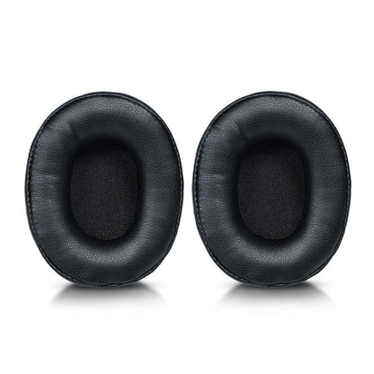2pcs Sponge Earmuffs Replacement Earpads For ATH-SR5 / SR5BT, Style:Black Protein Leather - Earmuff & Pad by buy2fix | Online Shopping UK | buy2fix