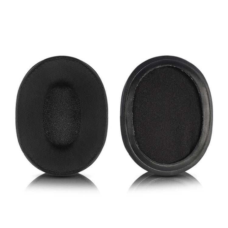 2pcs Sponge Earmuffs Replacement Earpads For ATH-SR5 / SR5BT, Style:Black Ice Silk Cloth - Earmuff & Pad by buy2fix | Online Shopping UK | buy2fix