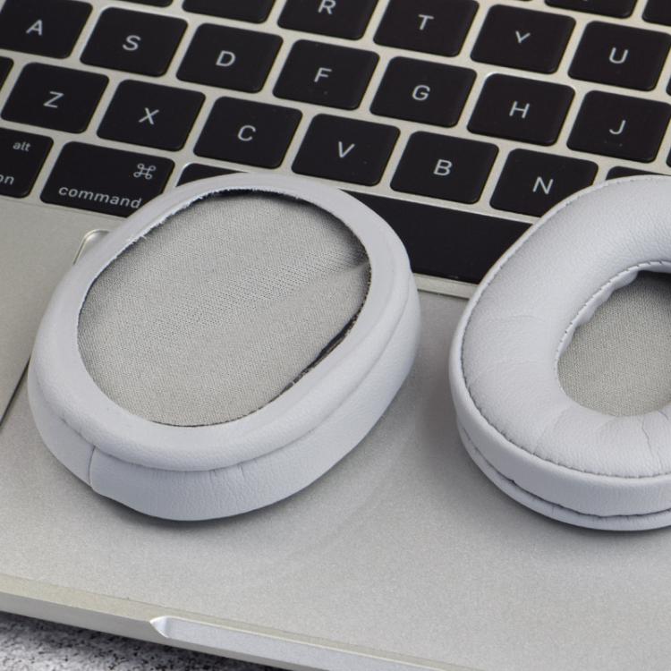 2pcs Sponge Earmuffs Replacement Earpads For ATH-SR5 / SR5BT, Style:Black Protein Leather - Earmuff & Pad by buy2fix | Online Shopping UK | buy2fix