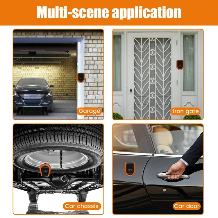 Car Magnetic Password Box Key Tool Storage Case(Black) - Stowing Tidying by buy2fix | Online Shopping UK | buy2fix