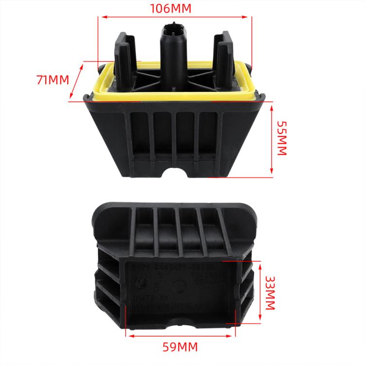 Car Jack Point Jacking Support Plug Lift Block Support Pad for BMW G26 51719448471(Black) - Car Jacks by buy2fix | Online Shopping UK | buy2fix