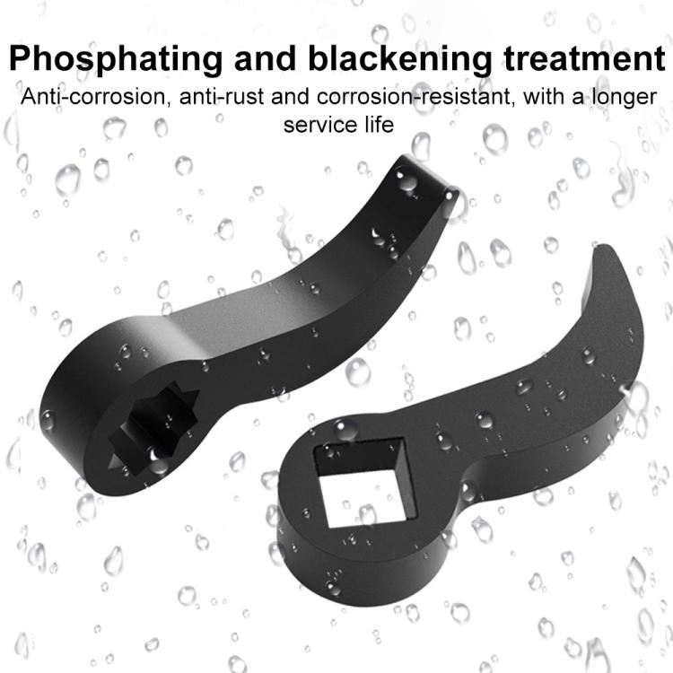 Car Horn Type Half Shaft Removal Tool(Plum Blossom Type with Teeth) - Hand Tool Sets by buy2fix | Online Shopping UK | buy2fix