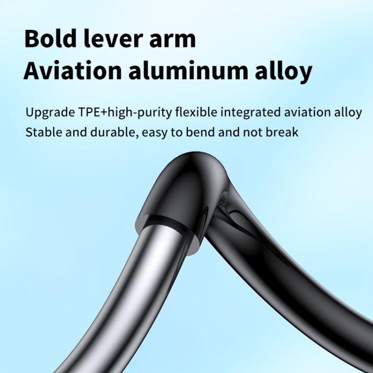 Spiral Lazy Magnetic Mobile Phone Holder, Length:100cm(Black) - Lazy Bracket by buy2fix | Online Shopping UK | buy2fix