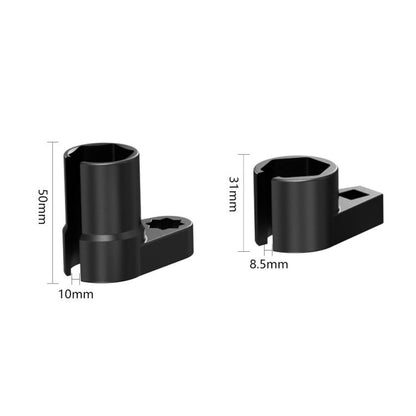 3/8 inch Short Car Oxygen Sensor Sleeve Disassembly Wrench Tool - Hand Tool Sets by buy2fix | Online Shopping UK | buy2fix