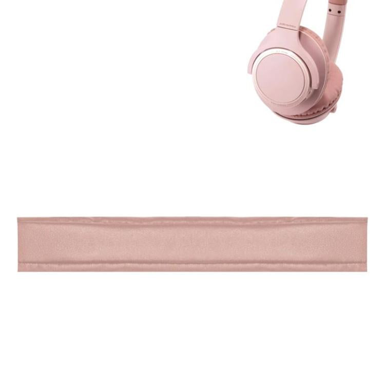 Sponge Earmuffs Replacement Earpads For Audio-Technica ATH-SR30BT, Style:Pink Leather Headband - Earmuff & Pad by buy2fix | Online Shopping UK | buy2fix