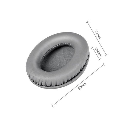 Sponge Earmuffs Replacement Earpads For Audio-Technica ATH-SR30BT, Style:Black Leather Headband - Earmuff & Pad by buy2fix | Online Shopping UK | buy2fix