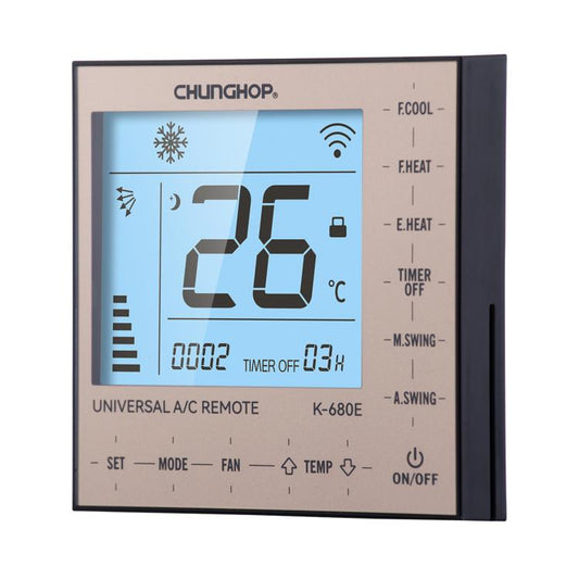 CHUNGHOP K-680E Universal Air Conditioner Remote Control - Air-Conditioner by CHUNGHOP | Online Shopping UK | buy2fix