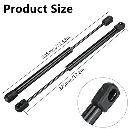 For Toyota Hilux Iii Vii  2pcs/Pack 325mm ARB Canopy Rear Window Glass Support Struts 1921VR(Black) - Engine Fittings by buy2fix | Online Shopping UK | buy2fix