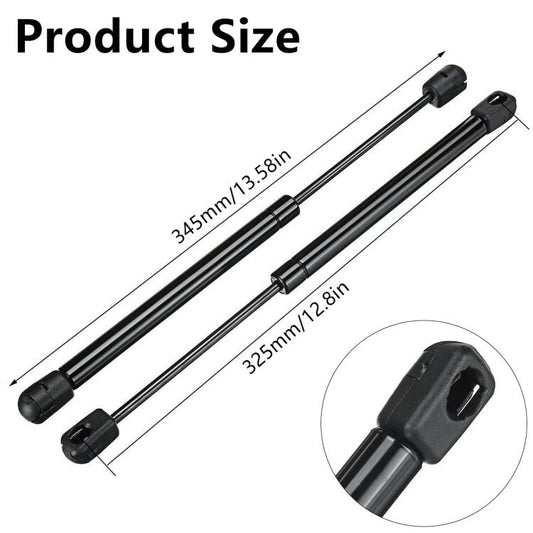For Toyota Hilux Iii Vii  2pcs/Pack 325mm ARB Canopy Rear Window Glass Support Struts 1921VR(Black) - Engine Fittings by buy2fix | Online Shopping UK | buy2fix