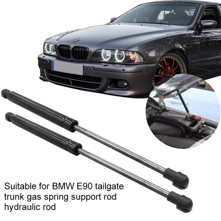 For BMW E90 51247060623 2pcs/Pack Trunk Lift Supports Struts Shocks Springs Dampers Hydraulic Lever(Black) - Engine Fittings by buy2fix | Online Shopping UK | buy2fix