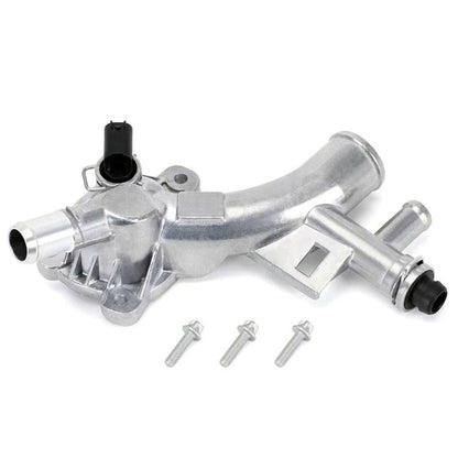 Car Thermostat Housing Water Pump Outlet for Buick / Chevrolet Cruze / Opel 25193922 55565334(Silver) - Engine Fittings by buy2fix | Online Shopping UK | buy2fix