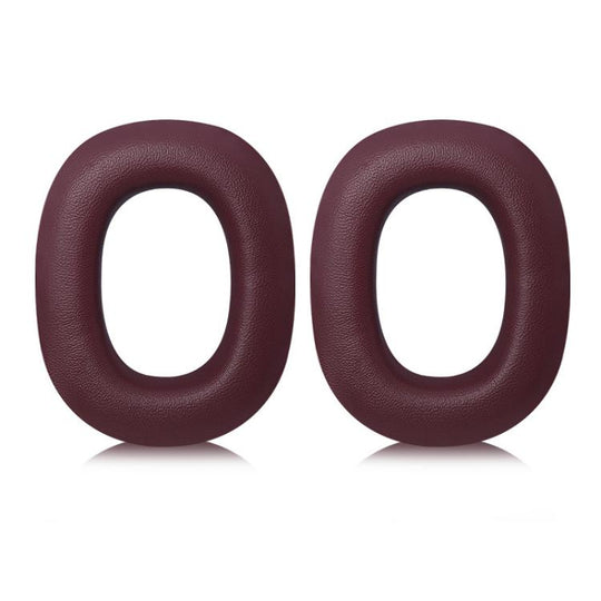 2pcs Sponge Earmuffs Replacement Earpads For B&W Px7 S2 / Px8, Model:Red Lambskin