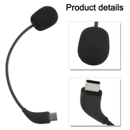 E-sports Gaming Headset Microphone, Specification:Type-C Elbow(Black) - Microphone by buy2fix | Online Shopping UK | buy2fix