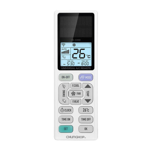CHUNGHOP EK-3399ES Optoelectronic Energy Universal Air Conditioner Remote Control with LCD Backlight - Air-Conditioner by CHUNGHOP | Online Shopping UK | buy2fix