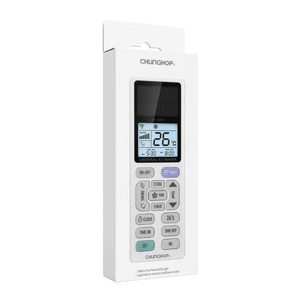 CHUNGHOP EK-3399ES Optoelectronic Energy Universal Air Conditioner Remote Control with LCD Backlight - Air-Conditioner by CHUNGHOP | Online Shopping UK | buy2fix