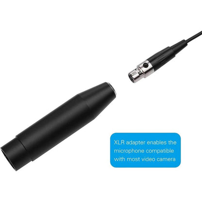 3 Pin XLR Head Metal Lavalier Microphone, Cable Length: 1.5m - Microphone by buy2fix | Online Shopping UK | buy2fix