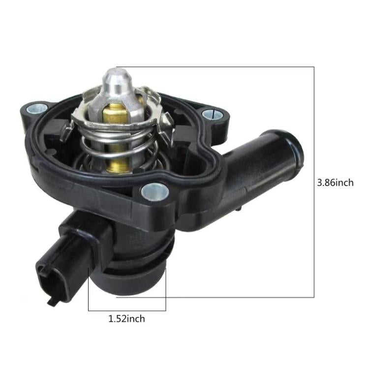Car Thermostat Housing Water Pump Outlet for Chevrolet Cruze 55593034 55579010(Black) - Engine Fittings by buy2fix | Online Shopping UK | buy2fix