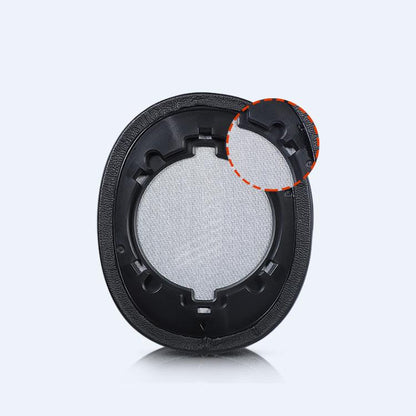 1 Pair Protein Leather Earphone Replacement Earpads For JBL Live 500BT(Black) - Earmuff & Pad by buy2fix | Online Shopping UK | buy2fix